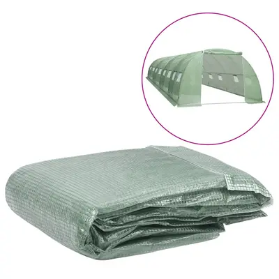 Copertina rezerva pentru sera (32 m2), verde, 400x800x200 cm