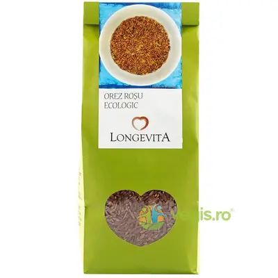 Orez Rosu Ecologic / Bio( Longevita) 500g