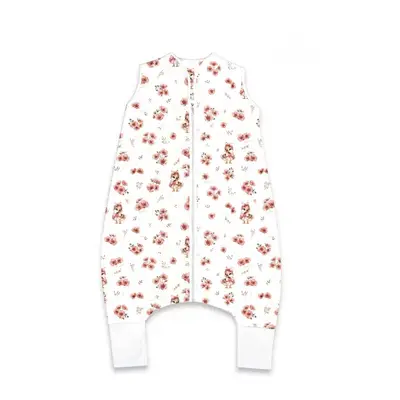 Sac de dormit, MimiNu, Cu picioruse, De iarna, Din bumbac certificat Oeko Tex Standard 100, Cu…