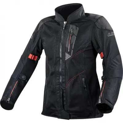 Geaca moto Lady LS2 Alba, culoare negru, marime XL