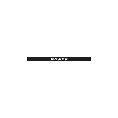 Abtibild parasolar Power parbriz sau luneta diverse culori Cod: DZ-PRS-PW