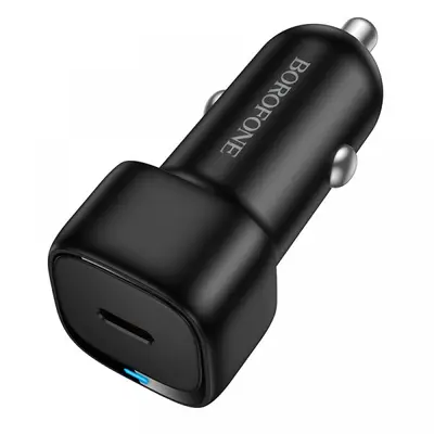 Borofone Incarcator Auto Borofone BZ34A Cloud, 20W, 3A, 1 x USB-C, Negru