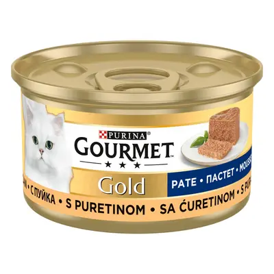 GOURMET GOLD Mousse cu Curcan, 85 g