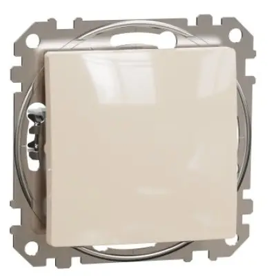 Intrerupator cap scara 10AX,Schneider SDD112106 Sedna Design, bej