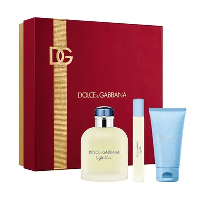 Set cadou Light Blue pour Homme, Apa de Toaleta, 125 ml + Crema de corp, 50 ml + Apa de Toaleta, 10…
