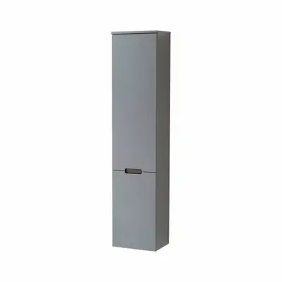 Dulap baie suspendat Irmak gri 35x160 cm