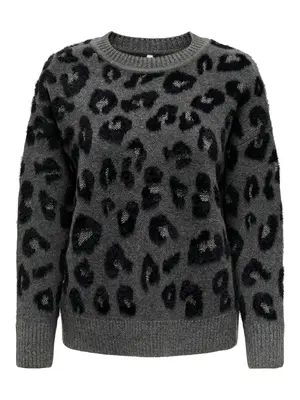Pulover Onlsara Ls Jq Glitter O-Neck Knt