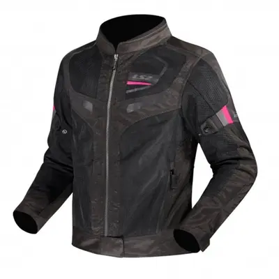 Jacheta Moto, LS2, Garda Air, pentru dama, XL, negru roz