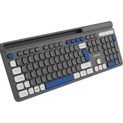Canyon Tastatura Canyon CNS-HKBW03DG, USB, Wireless, Gray
