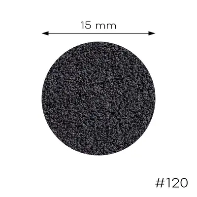 Rezerve pentru disc pedichiura - duritate 120 - 15mm
