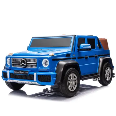 Masinuta electrica copii 5-14 ani, Mercedes G650 Maybach XXL, 24V 14Ah, 2 locuri, roti gonflabile…