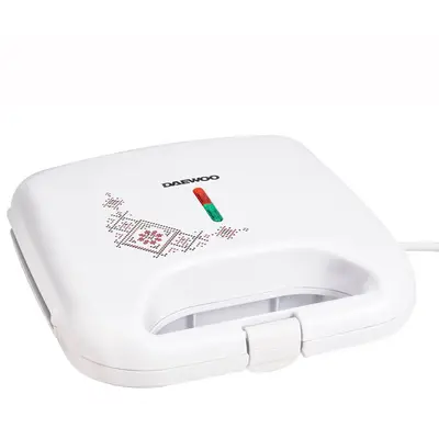Daewoo Sandwich maker Daewoo DSM25TR, 800 W, design traditional, placi neaderente, termostat…