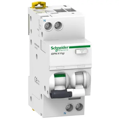 Intrerupator diferential RCBO 1P+N - 32A - Curba B - 10kA - 30mA - tip A Schneider A9D07632