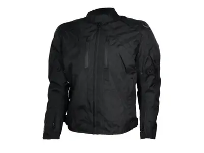 Geaca moto scurta textil, VIG-16513, marime XL, culoare negru