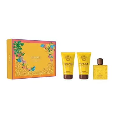 Set cadou Versace Eros Energy, Barbati Apa de Parfum, 50 ml + Gel de dus, 50 ml + After Shave…