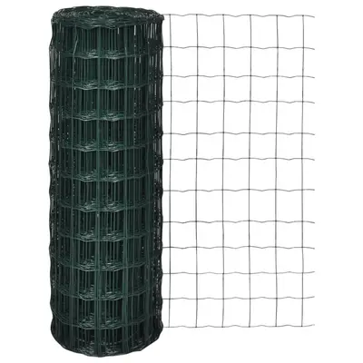 Euro gard, verde, 25 x 1,2 m, otel