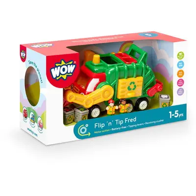 WOW Toys Jucarie pentru copii WOW Toys, Camion basculanta, Flip n Tip Fred, 1-5 ani