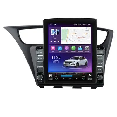 Navigatie dedicata cu Android Honda Civic IX Hatchback 2011 - 2015, 4GB RAM, Radio GPS Dual Zone…