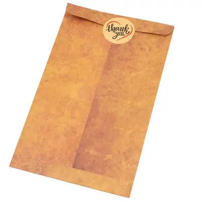 Plicuri kraft vintage cu sigiliu - (set 20 buc) - Default Title