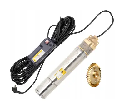 Pompa apa submersibila cu turbina 4SKM-100, 1500W, 45 l/min, 120m, 6 bar, Corp Inox, Bobinaj 100%…