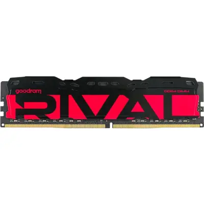 GOODRAM Memorie RAM Goodram Rival Radiant, 8GB (1x8GB), DDR4-3200 MHz, CL 16, Rosu