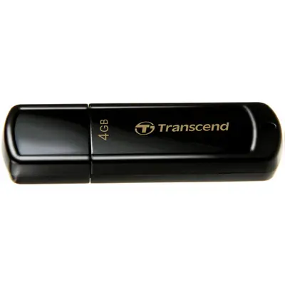Memorie USB JetFlash 350, 4 GB, USB 2.0, negru