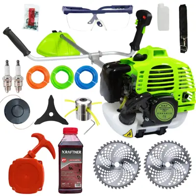 16 ACCESORII - 8.5CP* Motocoasa PE Benzina 2t timpi 12000rpm, 58cc, model 2026, easy-start, Fresco…