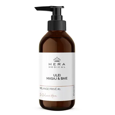Ulei de masaj si baie BODY & MASSAGE OIL | MÉLANGE PRIVÉ #1, Hera Medical (Gramaj: 200 ml)
