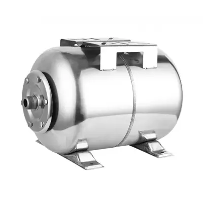 Vas expansiune rezervor hidrofor orizontal 24 litri, 6 bari, inox, membrana interschimbabila…