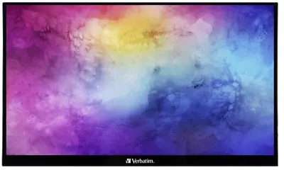 Monitor Portabil IPS LED Verbatim 14inch PMT-14, Full HD (1920 x 1080), HDMI, Touchscreen, AMD…