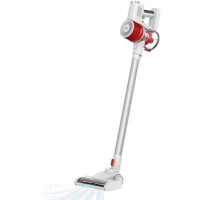 Aspirator Vertical 2in1 AD 7051 Capacitate Colectare 0.6L 300W Autonomie Max 30Min Alb/Rosu