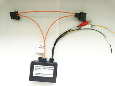 Decodor audio fibra optica BMW Seria 7 (E65 / E66) fabricat in perioada 2001 - 2009