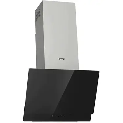 Gorenje Hota decorativa Gorenje WHI649EXBG, 1 motor, 608 m3/h, 60 cm, negru/inox