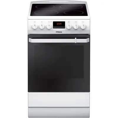 hansa Aragaz Hansa FCCW59209, Plita vitroceramica, 4 zone gatit, Electric, Curatare abur, Grill…