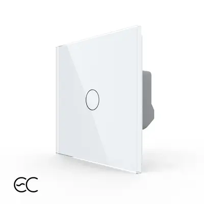 Intrerupator Simplu cu Touch LIVOLO din Sticla – Protocol ZigBee EC