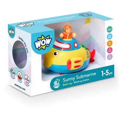WOW Toys Jucarie de baie WOW Toys, Submarin, Sunny Submarine, 1-5 ani