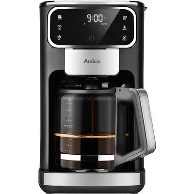 AMICA Cafetiera cu filtru Amica LED CD 2011, 1100W, 1 bar, Negru