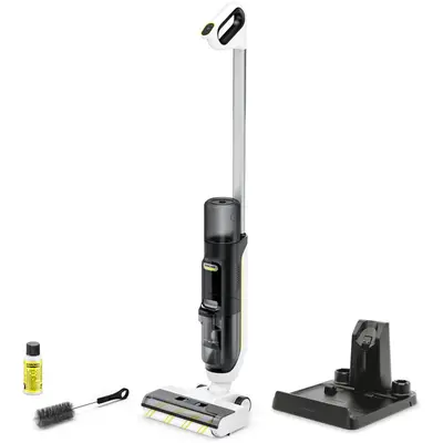 Aspirator Vertical FCV 3 Functie XtraClean Putere 160W Autonomie 30min Umed/Uscat Alb