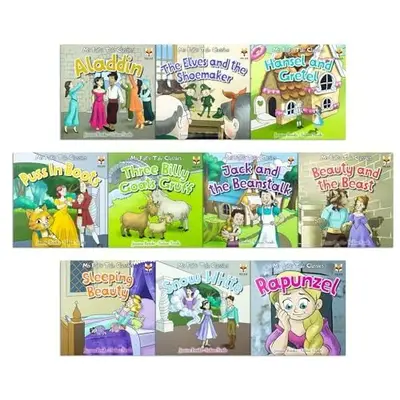 My FairyTale Classic 10 Picture Books Collection ( Aladdin, Beauty and Beast, Puss In Boots, Jack…
