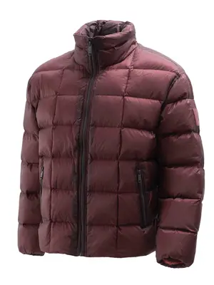 Geaca Ls Ripstop Mock Neck Puffer Ja