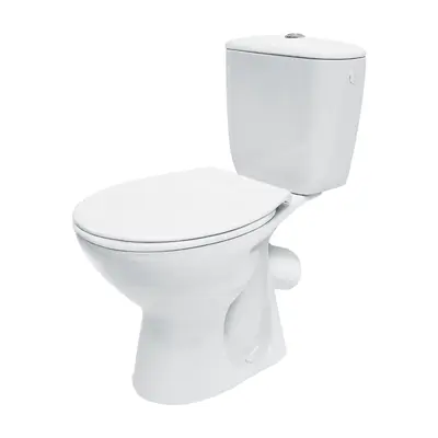 Set vas WC pe pardoseala cu rezervor Cersanit Compact President P010 + mecanism si capac…