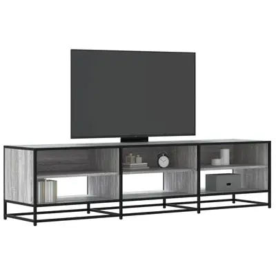 Dulap tv, gri sonoma, 180x40x46 cm, lemn prelucrat