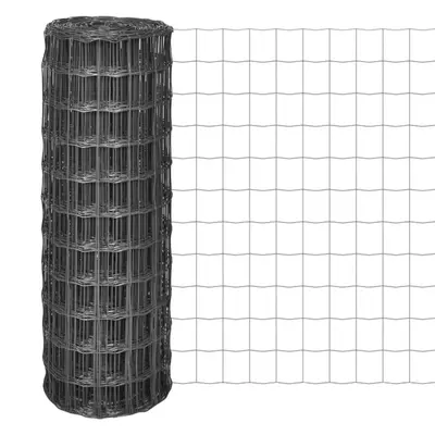 Euro gard, gri, 25 x 1,2 m, otel