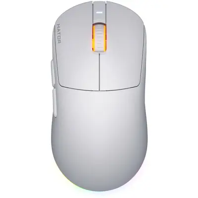 HATOR Mouse wireless Hator Quasar 3, 12K DPI, conectivitate 2.4GHz, bluetooth si USB, switch HATOR…