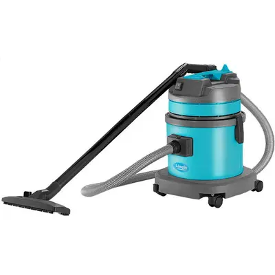 Limpio Aspirator umed-uscat Limpio CB15B, 1000W, recipient plastic 15L, debit 48L/s, Gri/Turcoaz