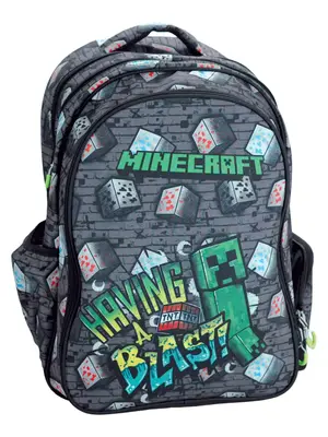 Rucsac scolar Minecraft Having a Blast