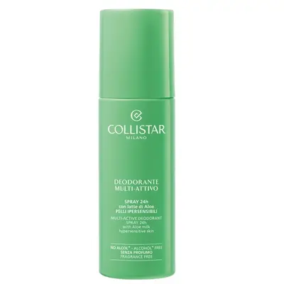 Deodorant spray pentru piele hipersensibila Collistar Multi-Active 24H, 100 ml