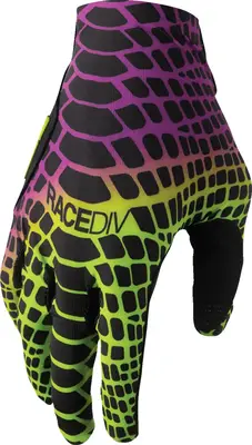 Manusi ATV Cross Thor Cobra,culoare verde mov, marime S
