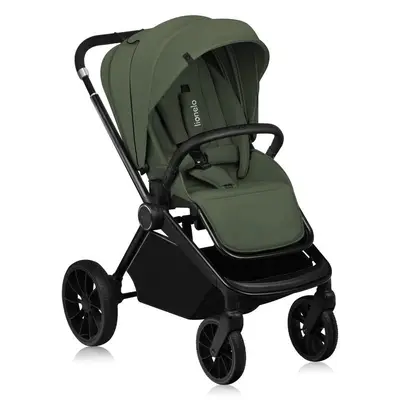 Carucior sport, Lionelo, Mika Plus, Cadru din aluminiu, Cu maner reversibil, Copertina XXL, Spatar…