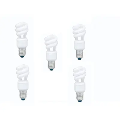 Panasonic Bec economic Panasonic EFD8E27HD3E-5, pachet 5 becuri